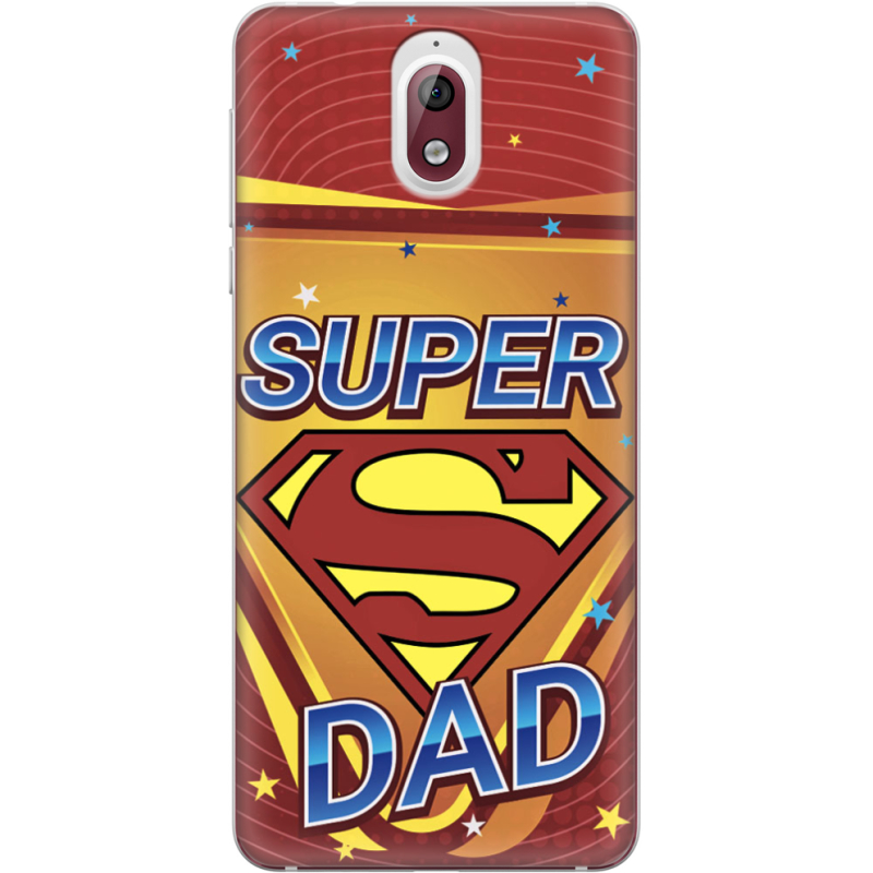 Чехол Uprint Nokia 3.1 Super Dad