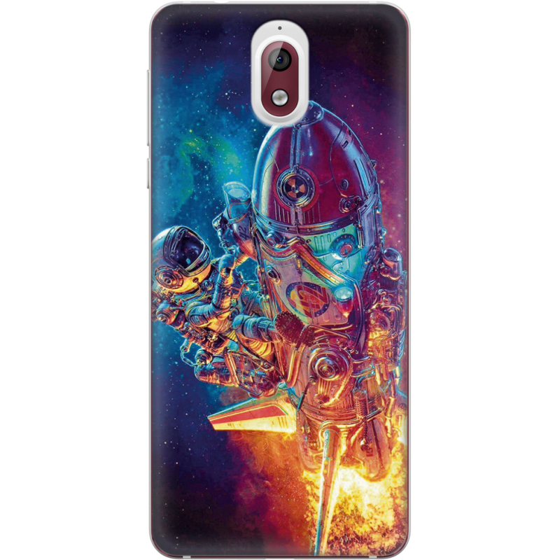 Чехол Uprint Nokia 3.1 Astronaut in Space