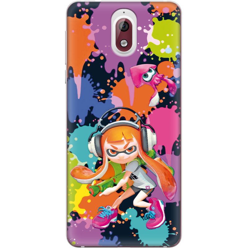 Чехол Uprint Nokia 3.1 Splatoon Inklings