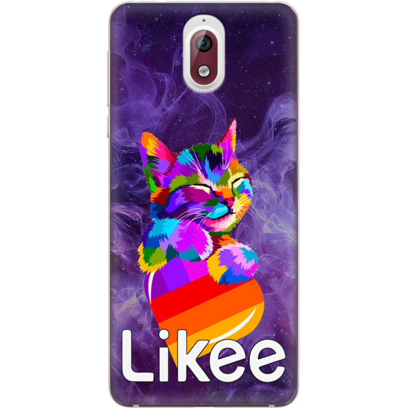 Чехол Uprint Nokia 3.1 Likee Cat