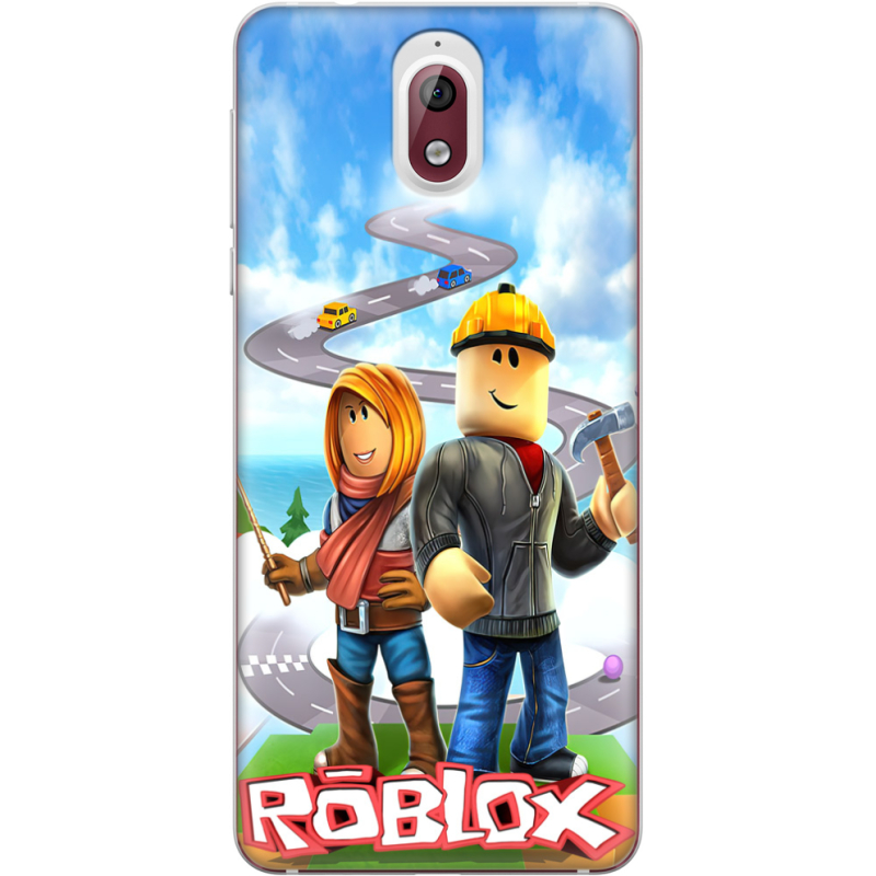 Чехол Uprint Nokia 3.1 Roblox Білдерман