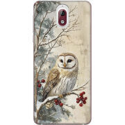 Чехол Uprint Nokia 3.1 Christmas Owl