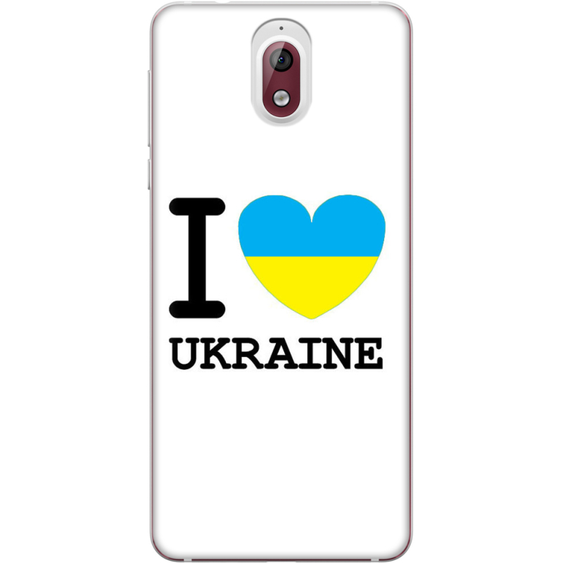 Чехол Uprint Nokia 3.1 I love Ukraine