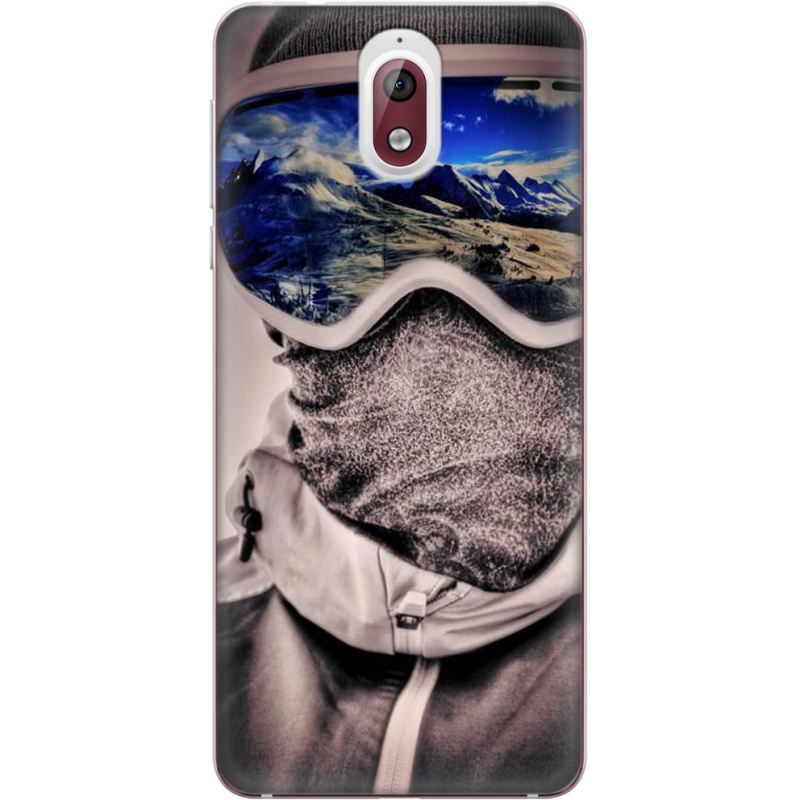 Чехол Uprint Nokia 3.1 snowboarder