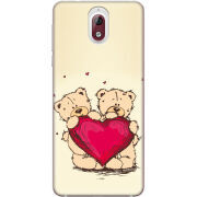 Чехол Uprint Nokia 3.1 Teddy Bear Love