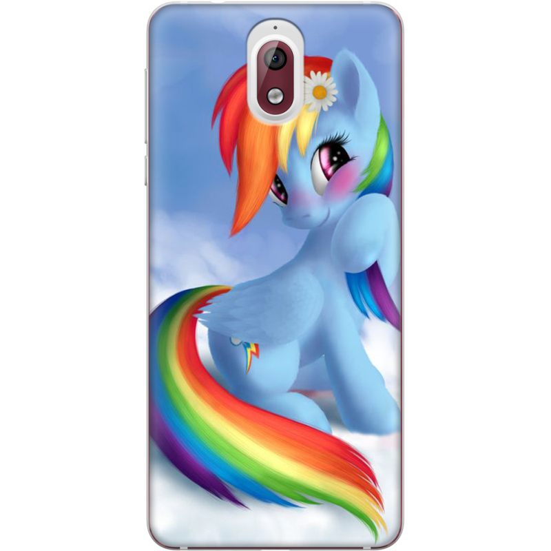 Чехол Uprint Nokia 3.1 My Little Pony Rainbow Dash