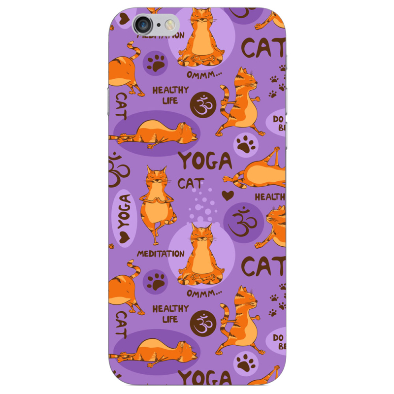 Чехол Uprint Apple iPhone 6 Yoga Cat