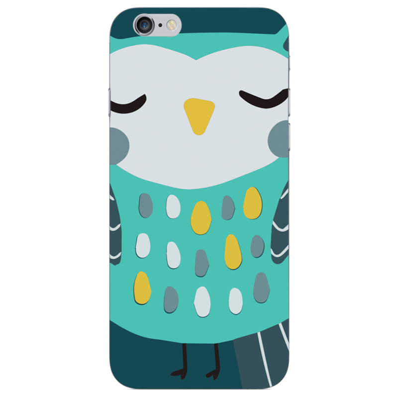 Чехол Uprint Apple iPhone 6 Green Owl