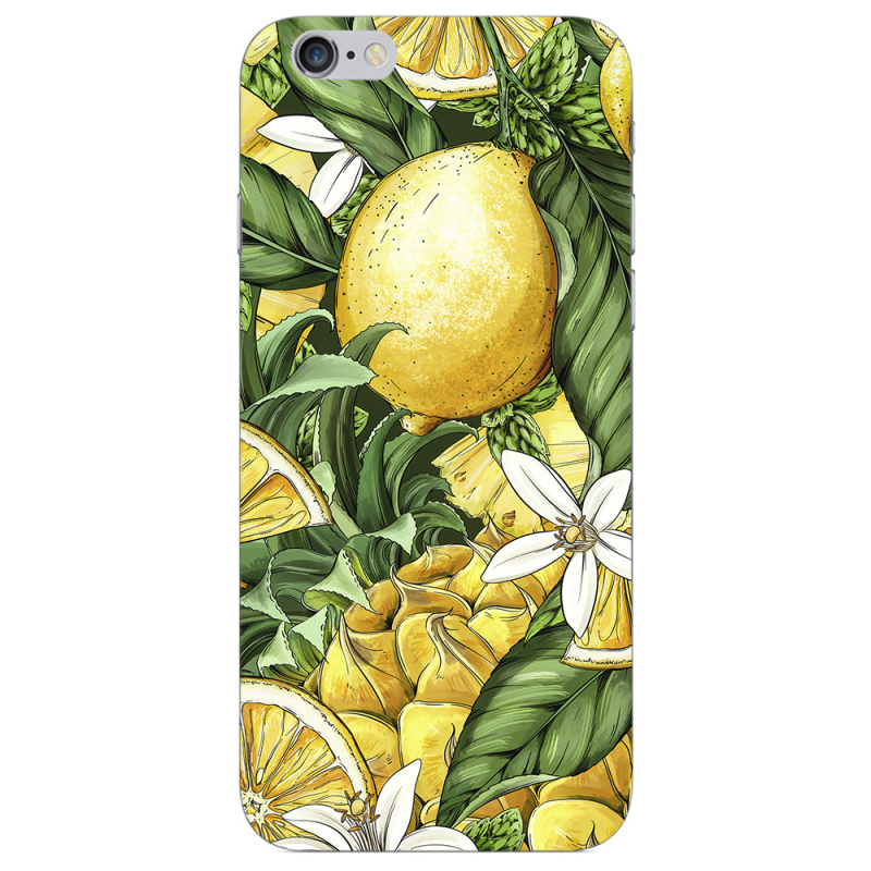 Чехол Uprint Apple iPhone 6 Lemon Pattern