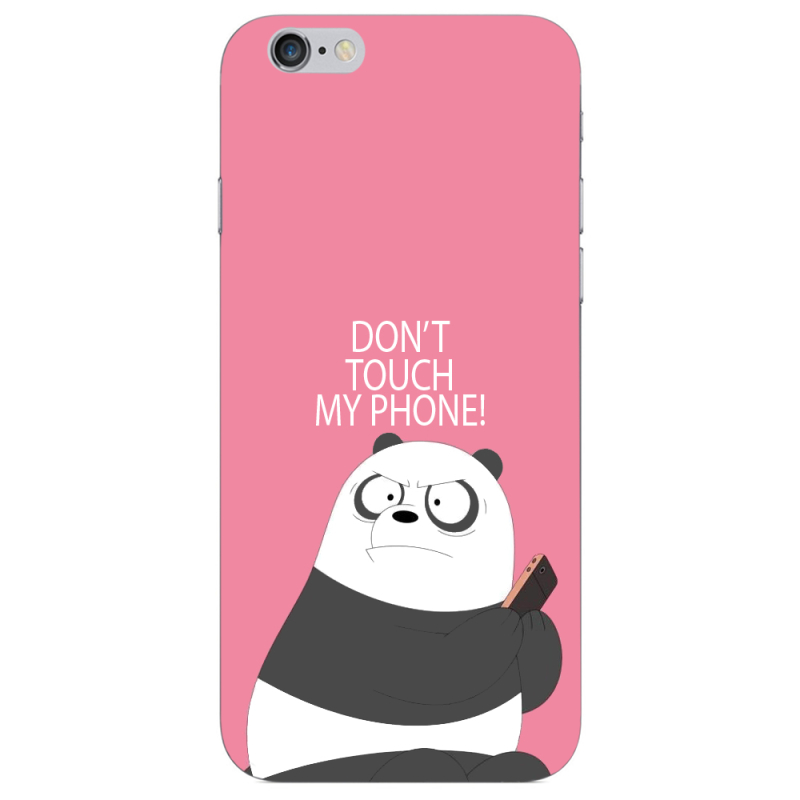Чехол Uprint Apple iPhone 6 Dont Touch My Phone Panda