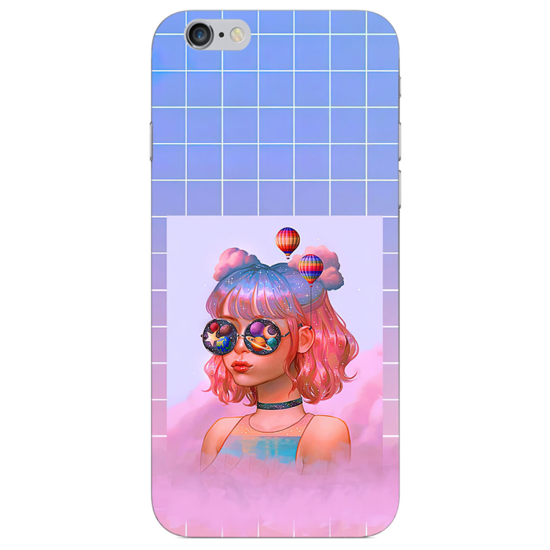 Чехол Uprint Apple iPhone 6 Girl in the Clouds