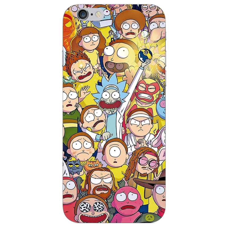 Чехол Uprint Apple iPhone 6 Rick and Morty