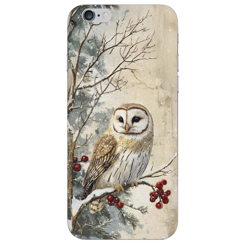 Чехол Uprint Apple iPhone 6 Christmas Owl