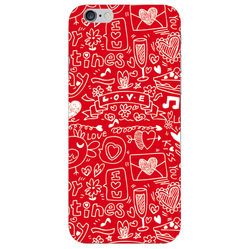 Чехол Uprint Apple iPhone 6 Happy Valentines