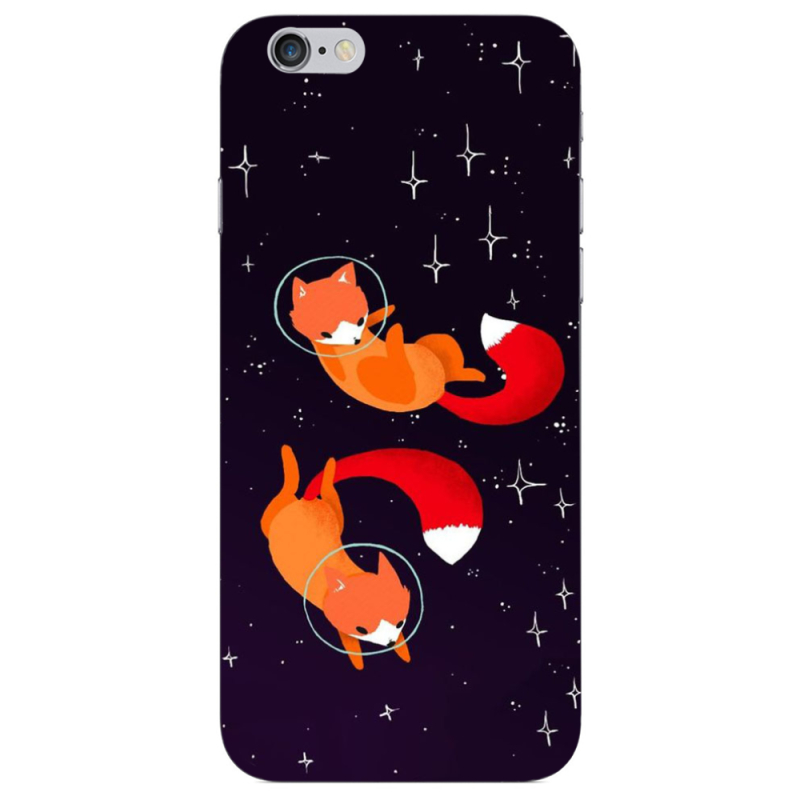 Чехол Uprint Apple iPhone 6 Fox-Astronauts