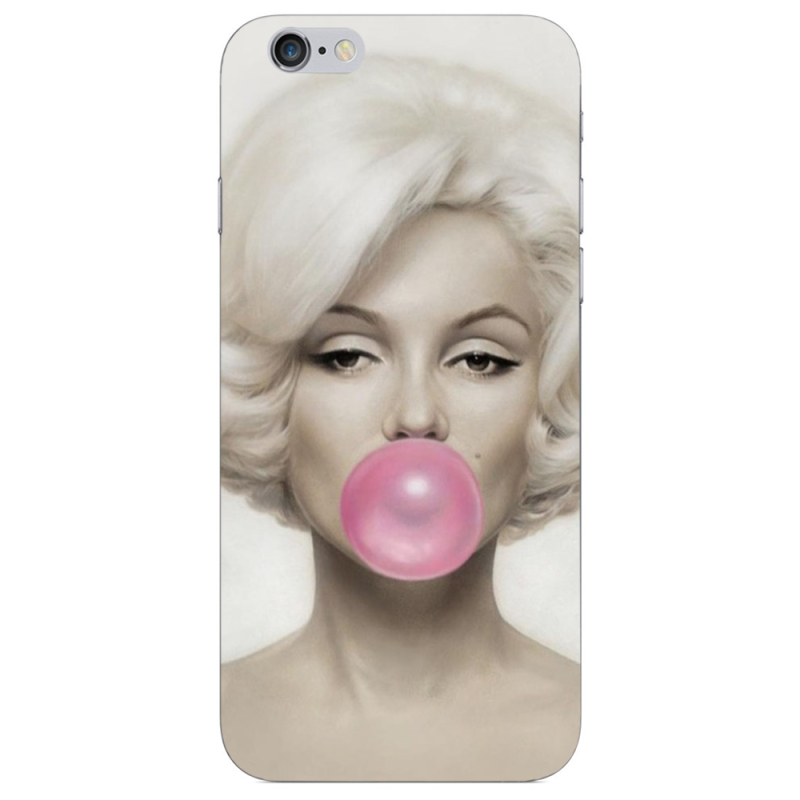 Чехол Uprint Apple iPhone 6 Marilyn Monroe Bubble Gum