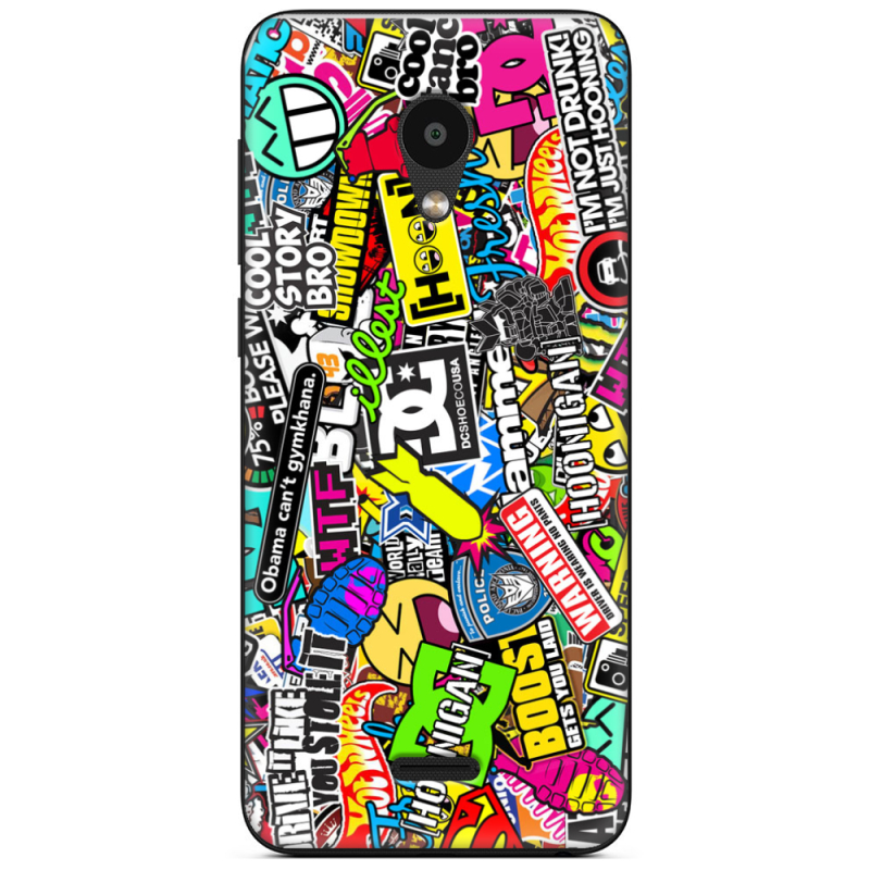 Чехол Uprint Meizu C9 Multicolored Inscriptions