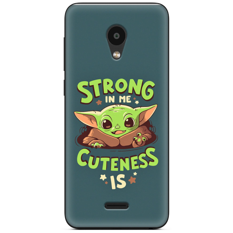 Чехол Uprint Meizu C9 Strong in me Cuteness is