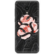 Чехол Uprint Meizu C9 Snake Rose