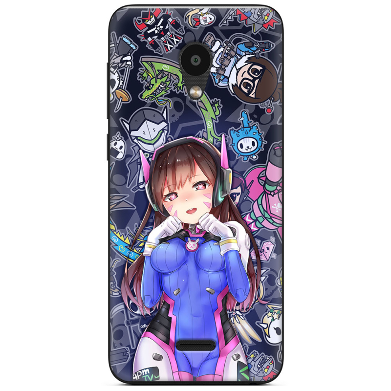 Чехол Uprint Meizu C9 Overwatch D.VA
