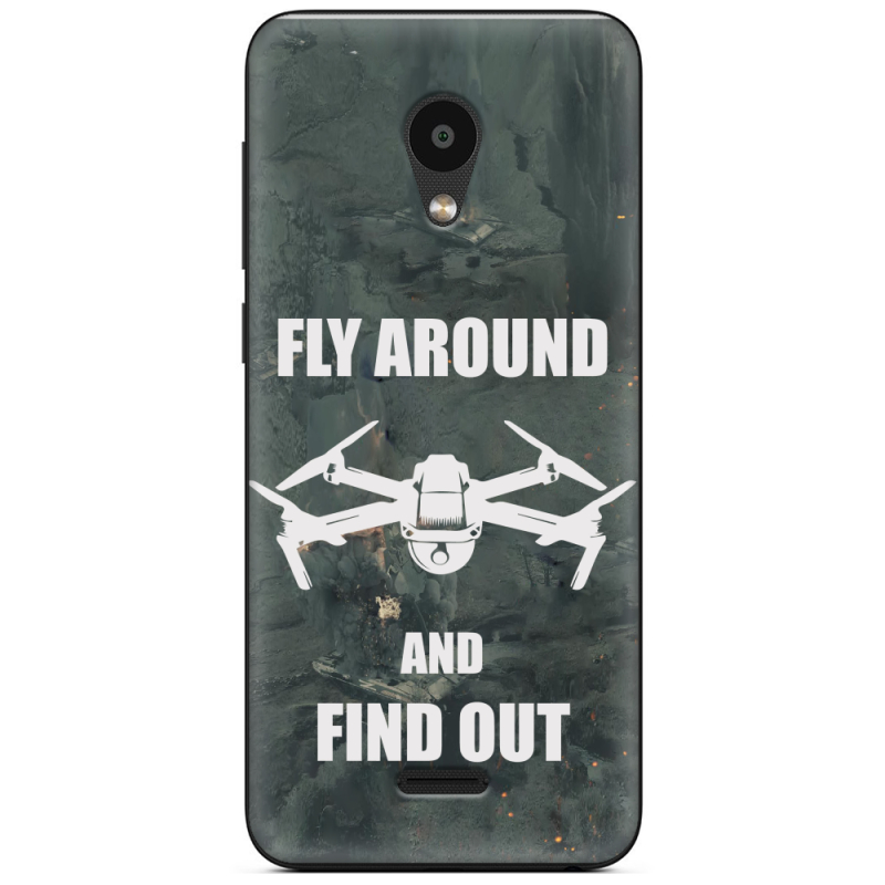 Чехол Uprint Meizu C9 Дрон Fly Around