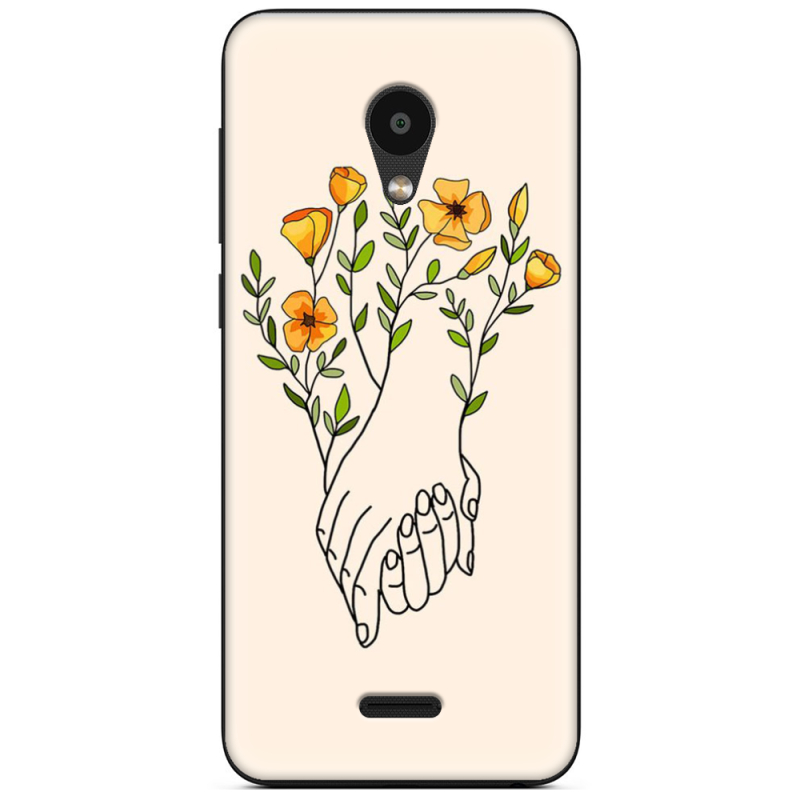 Чехол Uprint Meizu C9 Flower Hands
