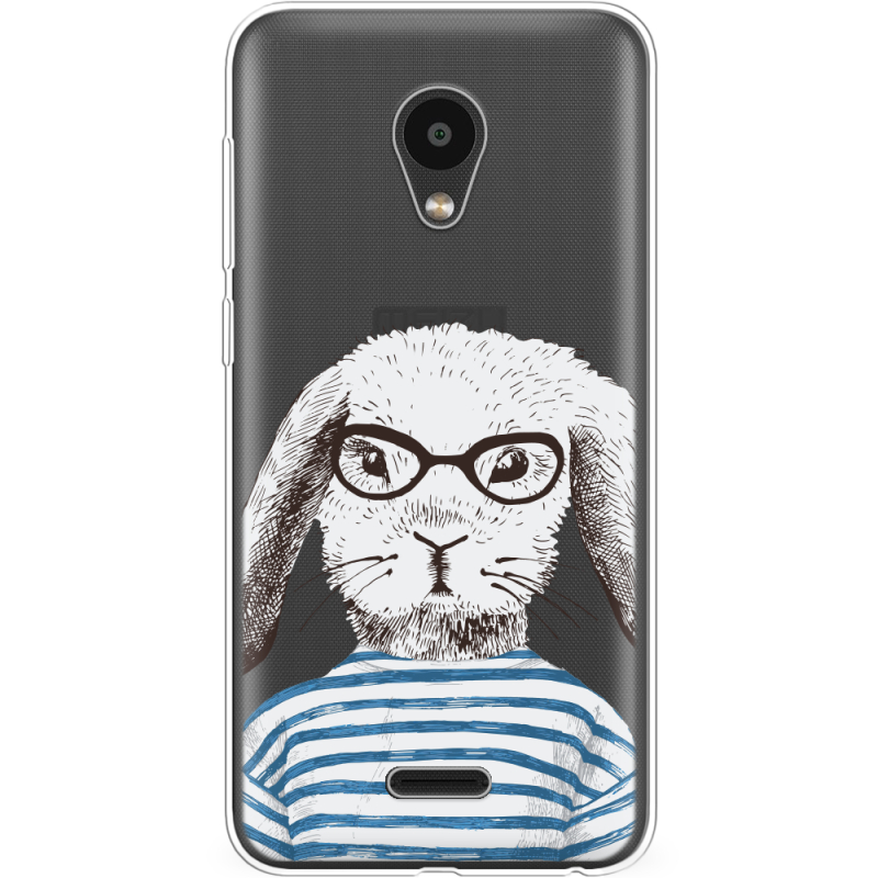 Прозрачный чехол Uprint Meizu C9 MR. Rabbit