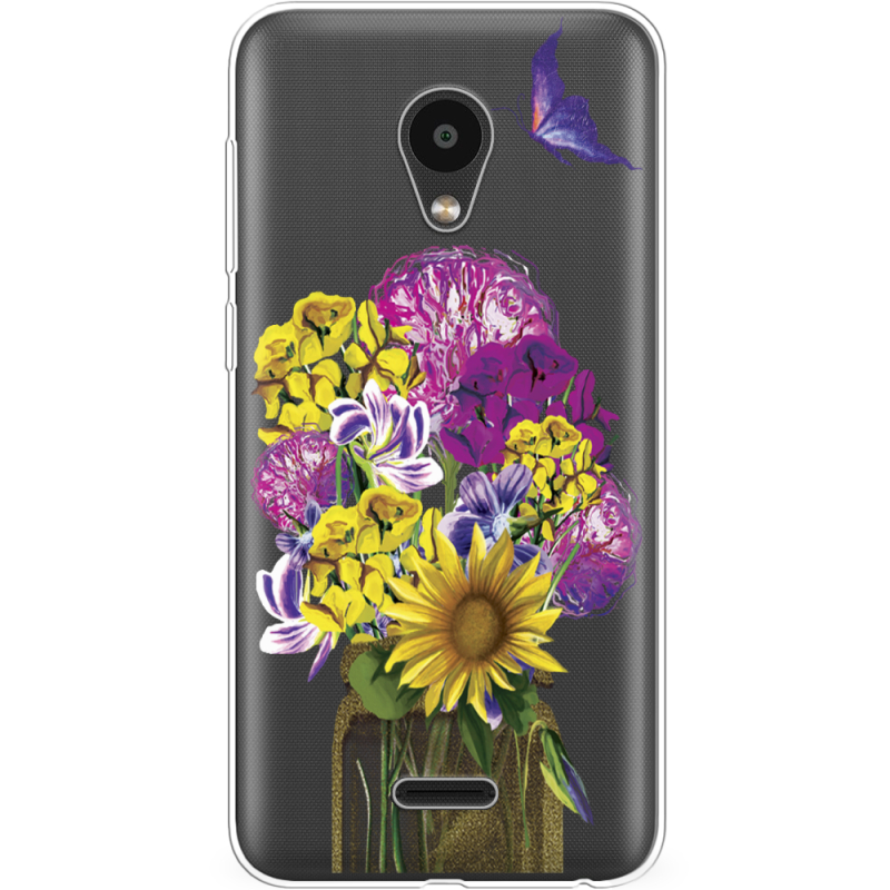 Прозрачный чехол Uprint Meizu C9 My Bouquet