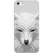 Чехол Uprint Apple iPhone 5C White Wolf