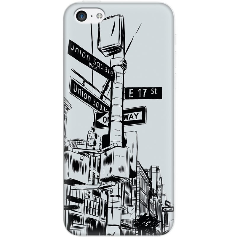 Чехол Uprint Apple iPhone 5C 17 Street