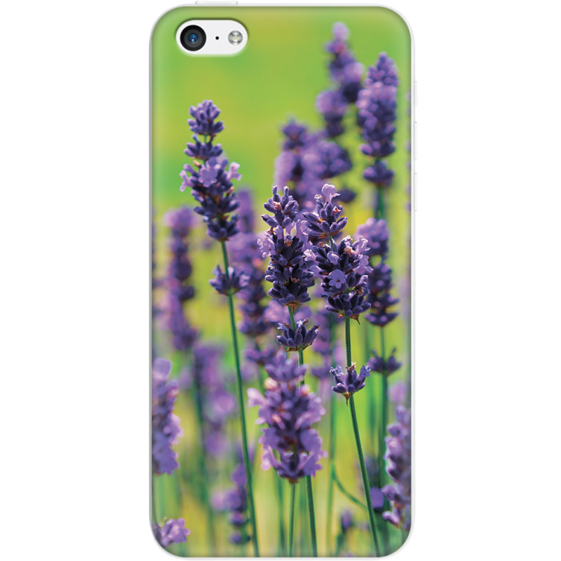 Чехол Uprint Apple iPhone 5C Green Lavender