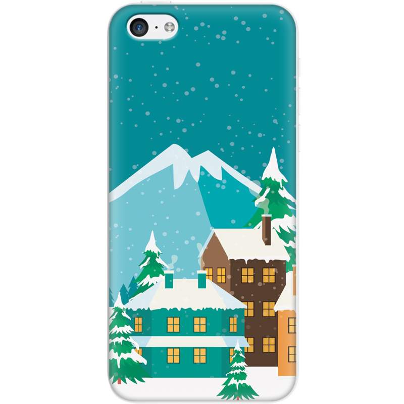 Чехол Uprint Apple iPhone 5C Winteforest