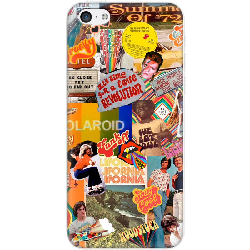 Чехол Uprint Apple iPhone 5C 70s