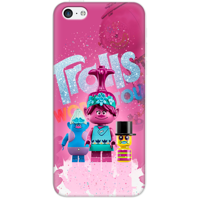 Чехол Uprint Apple iPhone 5C Lego Trolls