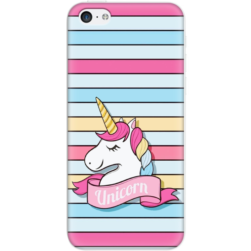 Чехол Uprint Apple iPhone 5C Unicorn