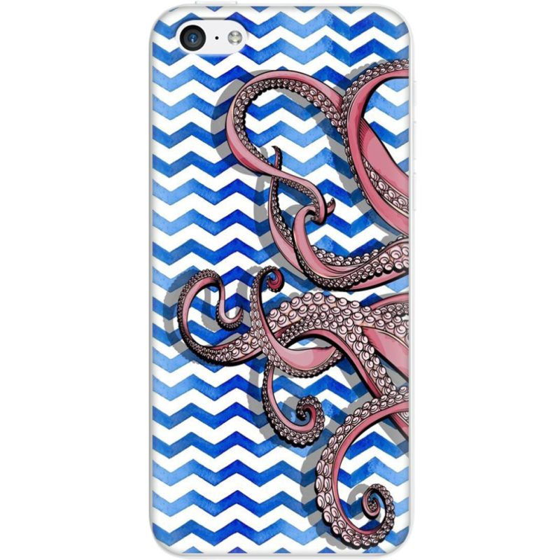 Чехол Uprint Apple iPhone 5C Sea Tentacles