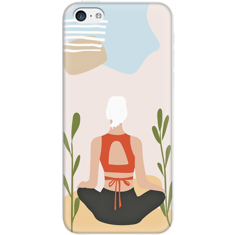 Чехол Uprint Apple iPhone 5C Yoga Style