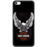 Чехол Uprint Apple iPhone 5C Harley Davidson and eagle