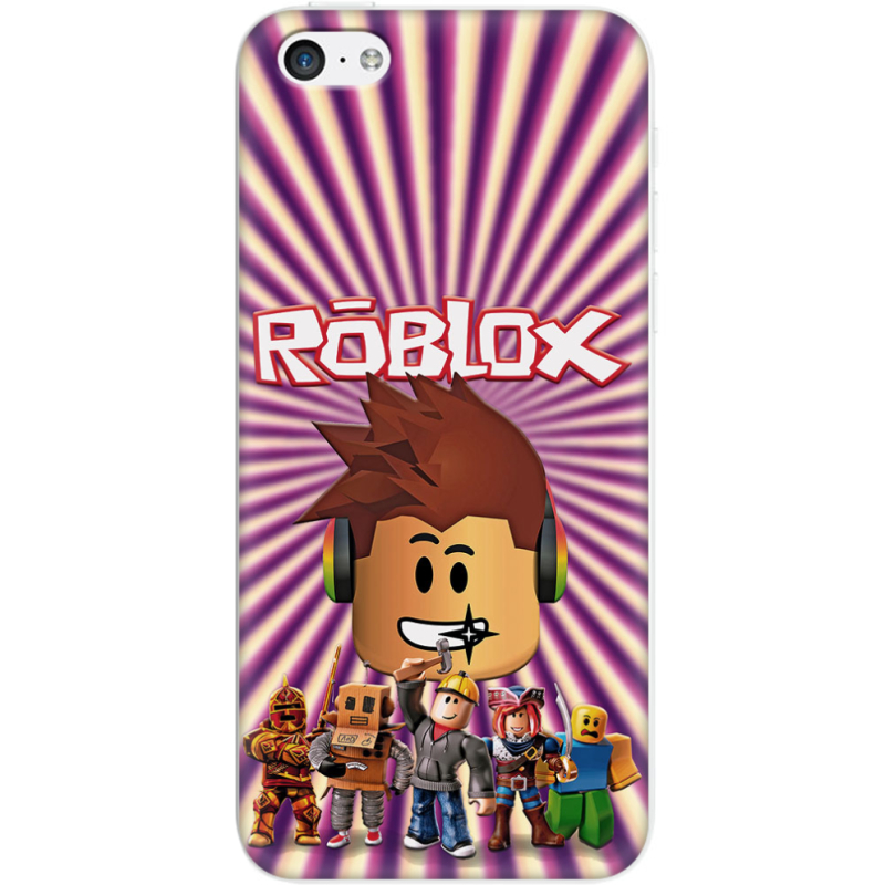 Чехол Uprint Apple iPhone 5C Follow Me to Roblox