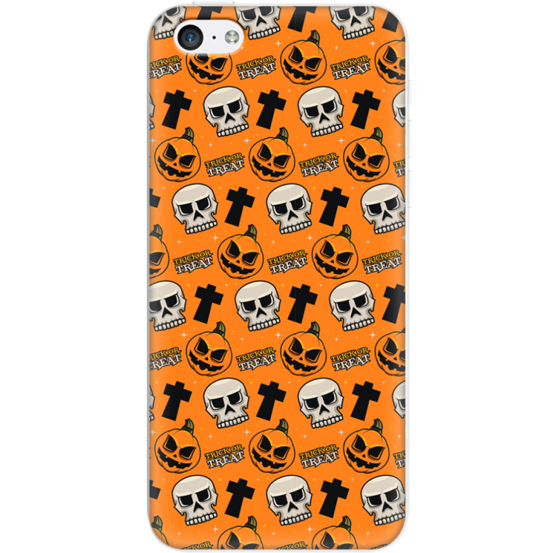 Чехол Uprint Apple iPhone 5C Halloween Trick or Treat