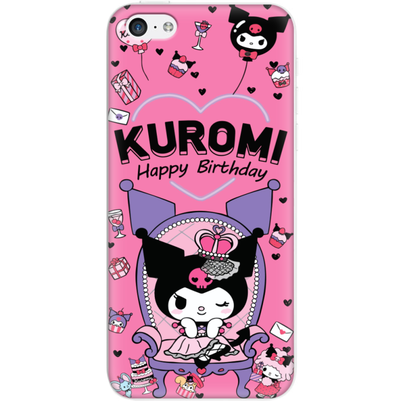 Чехол Uprint Apple iPhone 5C День народження Kuromi