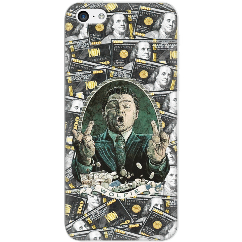 Чехол Uprint Apple iPhone 5C Wolfie