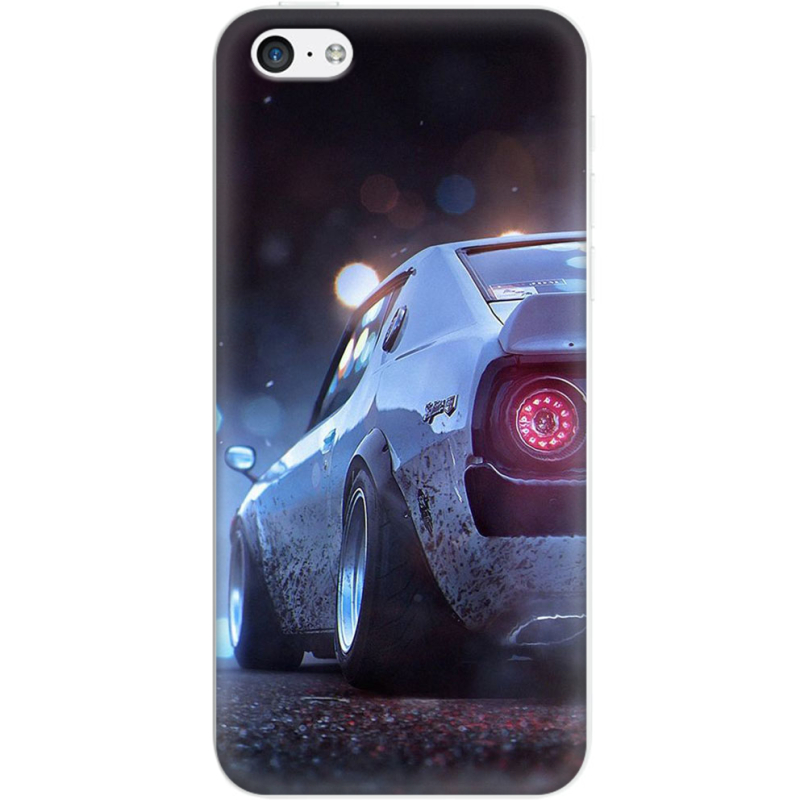 Чехол Uprint Apple iPhone 5C Silver Car