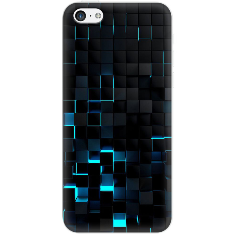 Чехол Uprint Apple iPhone 5C Cubes