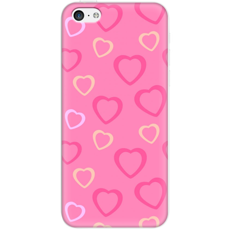 Чехол Uprint Apple iPhone 5C Sugar Hearts