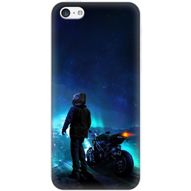 Чехол Uprint Apple iPhone 5C Motorcyclist