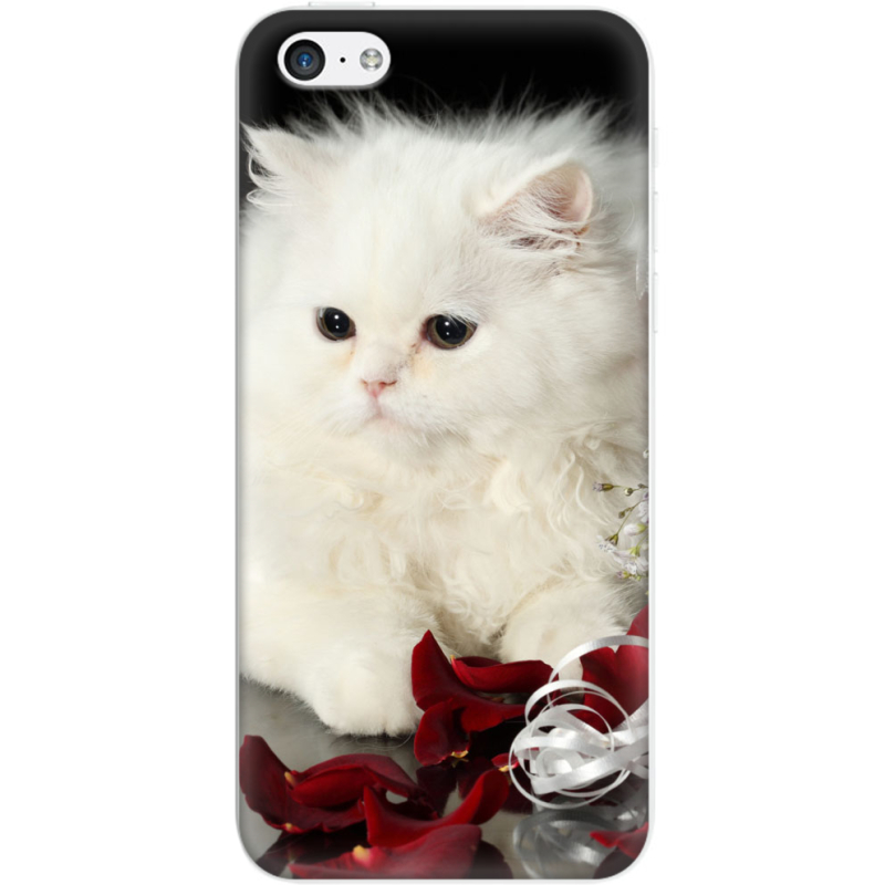 Чехол Uprint Apple iPhone 5C Fluffy Cat