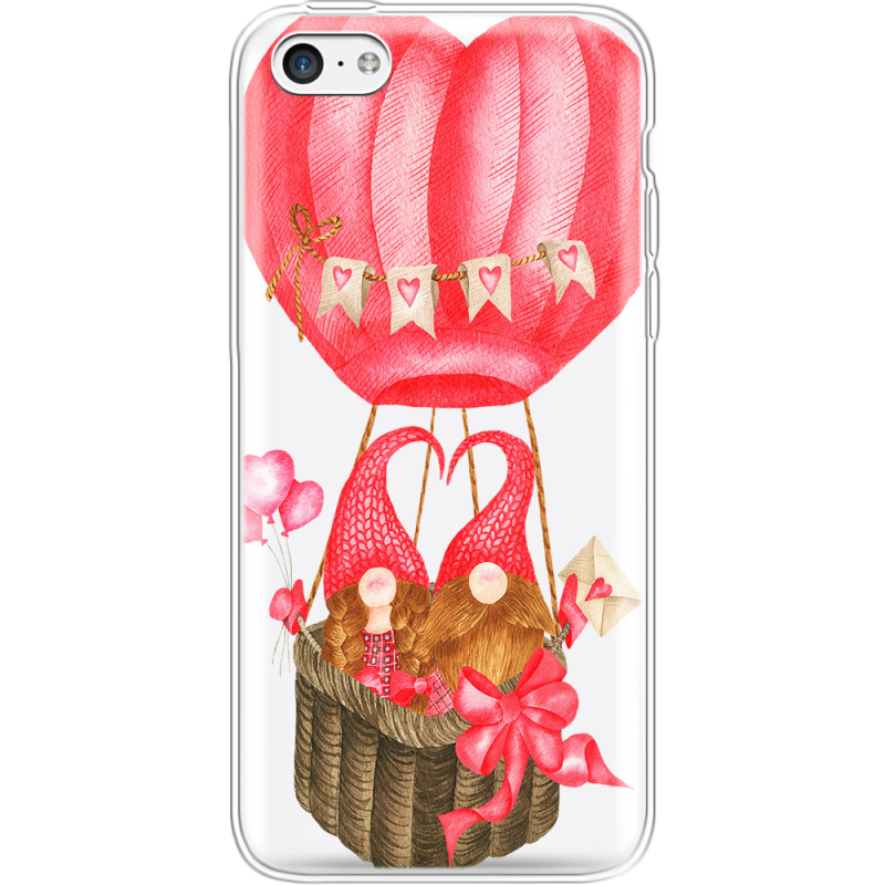 Прозрачный чехол Uprint Apple iPhone 5С Valentine Dwarfs