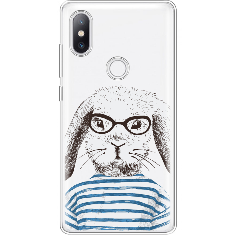 Прозрачный чехол Uprint Xiaomi Mi Mix 2s MR. Rabbit
