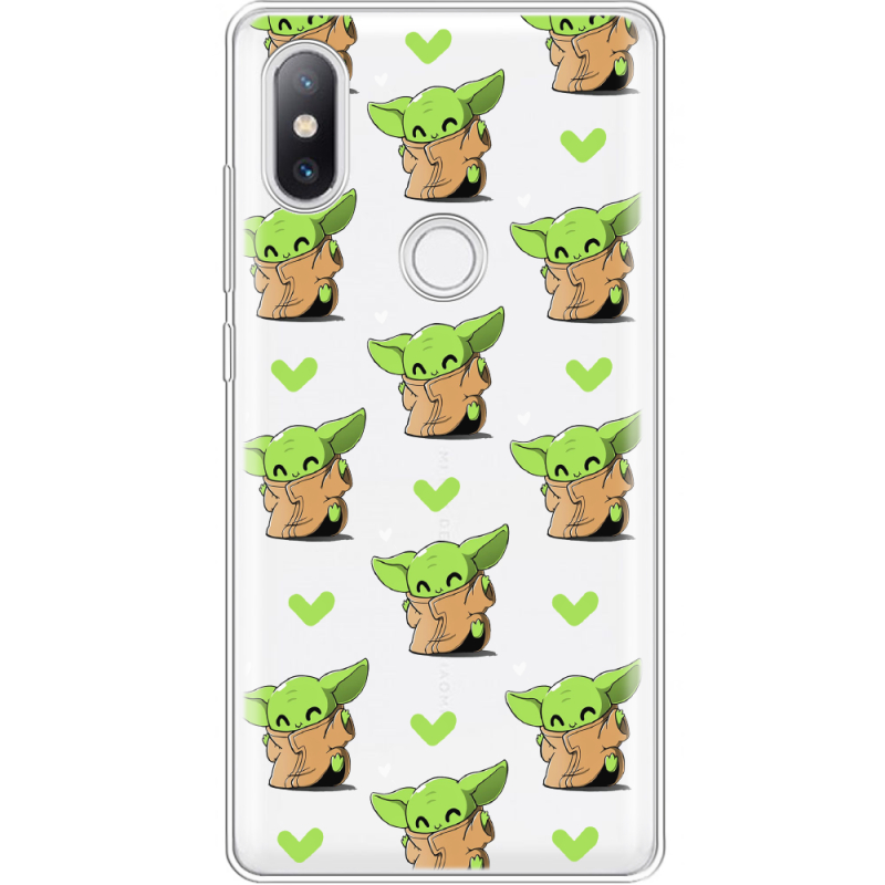 Прозрачный чехол Uprint Xiaomi Mi Mix 2s Pattern Baby Yoda